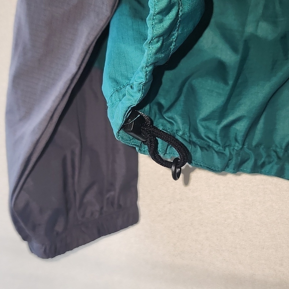 The Northface original Windbreaker Men's Medium Vintage Pullover Half Zip Green - Picture 6 of 10